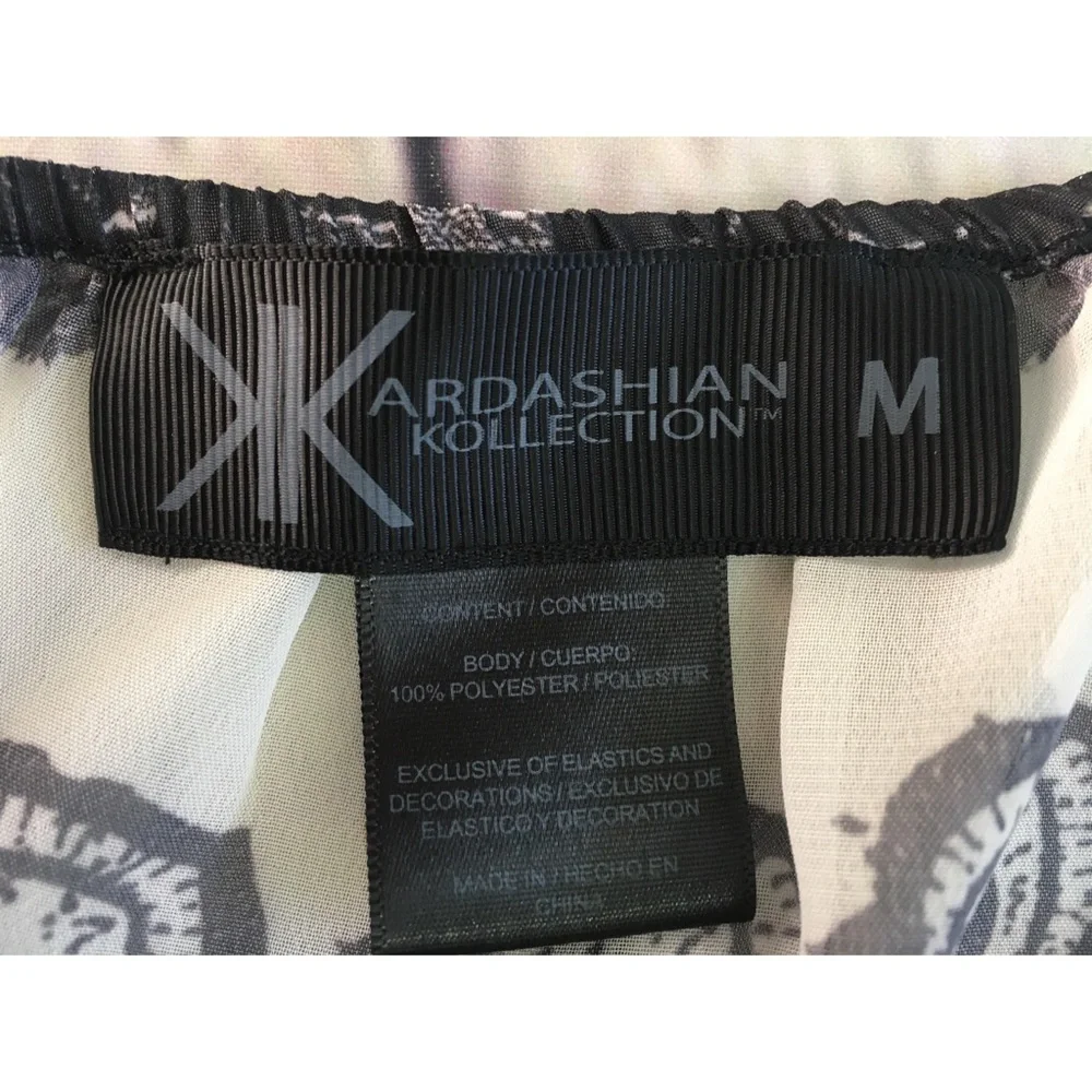 Kardashian Kollection Light Sheer Dress